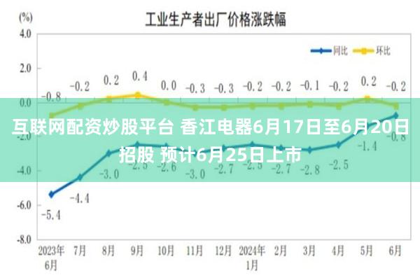 互联网配资炒股平台 香江电器6月17日至6月20日招股 预计6月25日上市