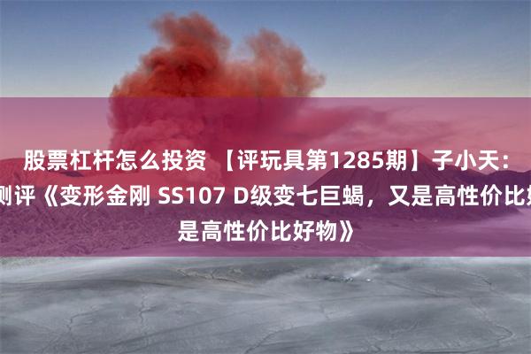 股票杠杆怎么投资 【评玩具第1285期】子小天：蟹子测评《变形金刚 SS107 D级变七巨蝎，又是高性价比好物》